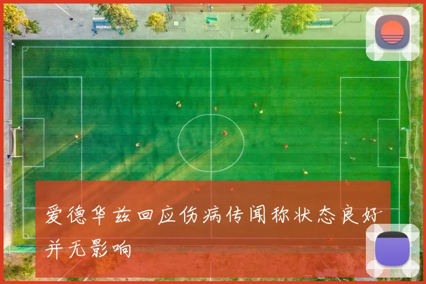 爱德华兹回应伤病传闻称状态良好并无影响
